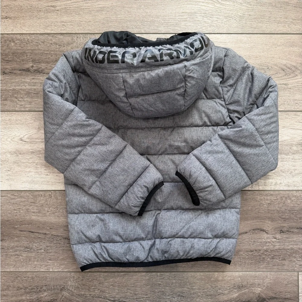 Under Armour Boys Gray Puffer Jacket